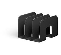 Durable 776101 Soporte ECO de catálogo, certificado Blue Angel, 2 unidades, negro
