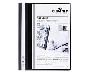 Durable C.Fastener Duraplus Ident - Dossier con identificador, color negro