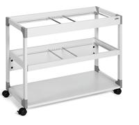 DURABLE Carrito para carpetas colgantes SYSTEM 200 multi duo, 379210, Gris