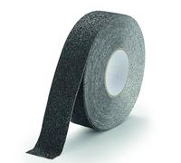 Durable Cinta antideslizante DURALINE GRIP+ FORMFIT, 50 mm x 15 m, deformable para asegurar superficies irregulares como rampas, negro, 106401