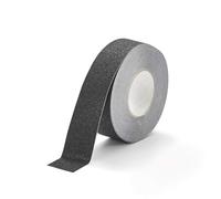 Durable Cinta antideslizante estándar DURALINE GRIP, 50 mm x 15 m, para asegurar escaleras, rampas, negra, 108201