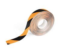 DURABLE Cinta de señalización Duraline bicolor autoadhesiva 50 mm x 15 m amarillo/negro