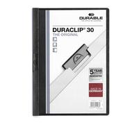 Durable Portafolios Duraclip A4 negro para 30 páginas