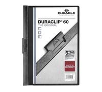 Durable Duraclip Portafolios negro A4 para 60 páginas