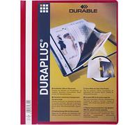 Durable Duraplus - Carpeta con identificador, color rojo