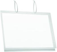 Durable Funda Impermeable A3 con Bridas, 5 unidades, transparente, 502819 | Bolsa protectora de lluvia IPX5, plastificado antirreflejante, para exterior y zonas húmedas, DIN A3, Made in Poland