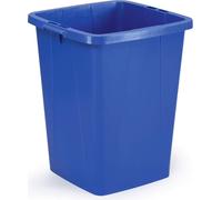 DURABLE Papelera Durabin® 90L cuadrada, 1800474040, Azul