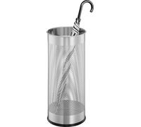 DURABLE Paragüero metálico redondo 28,5L, 335023, Plata
