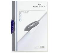 Durable Swinegroclip - Carpeta, 30 hojas, A4, color azul