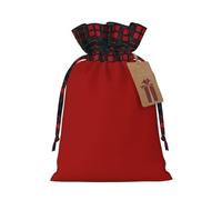 DURAGS Bolsas de regalo de ladrillo refractario, con textura rústica, prácticas bolsas de regalo de Navidad y vacaciones