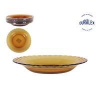 Duralex Plato Hondo Picardie Ámbar 23cm