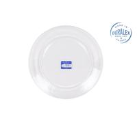 Duralex Plato Llano Transparente Lys 28cm (Pack de 24) de la colección Lys de 28 cm de diámetro aproximado.
