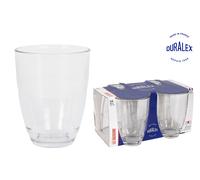 Duralex Set de 4 Vasos Gigogne de 360cc Transparentes