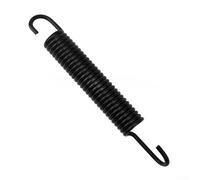 Durashmall 732-04247 Muelle de extensión para cortacésped LGTX-1054 SLT-1554 LT-1042 GT-2042, pieza de repuesto para patio, jardín, equipo al aire libre, construcción de acero de color negro, fácil