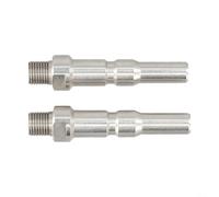 Durashmall Adaptador de lavadora a presión para Nilfisk KEW, conector de alta presión de 1/4 pulgadas con bayoneta, paquete de 2 accesorios de conexión rápida para piezas de equipos de limpieza al