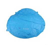 Durashmall Almohada inflable para piscina, cubierta circular de PVC, protector de invierno evita la acumulación de agua y hojas para piscinas redondas de 120 cm o 150 cm de diámetro, azul (120 cm sin