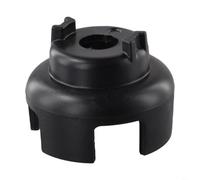 Durashmall Arrancador de retroceso del motor de copa de volante para 08P502-0002-H1 y 08P502-0003-H1 piezas de cortacésped negro componente de repuesto para una instalación rápida y un rendimiento
