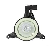 Durashmall Arrancador de retroceso para cortacésped GC-PM 46S, montaje de arranque manual con construcción de plástico y metal, espaciado de agujeros de 170 mm, pieza de repuesto para jardín