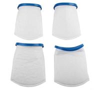 Durashmall Bolsa de filtro de repuesto para Pool Blaster Max, bolsas de vacío de arena y limo para JPV200 P30X022SS PBW022SS, malla fina reutilizable para iVac Volt Ultra Series, paquete de 2 (4