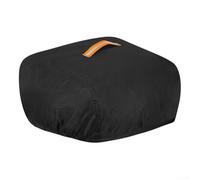 Durashmall Cubierta de robot limpiador de piscina para limpiador robótico inalámbrico de piscinas, funda protectora impermeable con rejillas de ventilación y asa para aspiradora de piscina, bolsa de