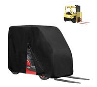 Durashmall Cubierta protectora impermeable para carretilla elevadora, resistente a los arañazos, al polvo, refugio para equipos al aire libre con diseño resistente para lluvia, nieve, protección solar