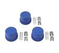 Durashmall Kit de reconstrucción de cabezal de recortadora T35 con resorte y 2 ojales para 123L 224L SRM-210 reemplazar 537185801 537186001 piezas de plástico de aleación para reparación de