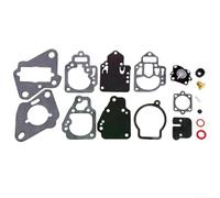 Durashmall Kit de reparación de carburador fueraborda para Mercury 6-25HP, juego de reconstrucción de motor marino para Sierra 18-7212 1395-9761, compatible con modelos 6, 8, 9.9, 10, 15, 20, 25