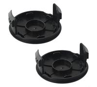 Durashmall Paquete de 2 cubiertas de repuesto para carrete de recortadora Bosch ART, como se muestra, color 23 26 SL 24 27 30 30-36 Li Grass Line Cap Base F016F04557 Parte de equipo de jardín al aire