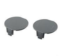 Durashmall Paquete de 2 tapas de cubierta de carrete para Bosch GrassCut 18 18-26 18-260 piezas de recortadora de cuerda inalámbrica, material ABS de alta resistencia, accesorio de repuesto de fácil