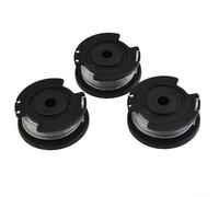 Durashmall Paquete de 3 bobinas y línea de repuesto para Bosch EasyGrassCut Wire para recortadora Bosch EasyGrassCut 18V 23 26 18-230 18-260 18-26 4M 1.6mm alambre de corte para cortacésped