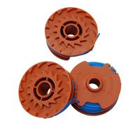 Durashmall Paquete de 3 bobinas y línea para recortadora de cuerdas GGT4401 GGT4502 GGT600A1 GT25 GT30 GGT450A1 2 mm de diámetro 5 m de longitud, cable automático de repuesto para corte de césped de