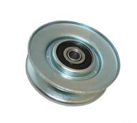 Durashmall Polea de correa en V de 2.50 pulgadas para motores de doble cilindro CT131 CT151 CTH140 compatible con Jonsereed para socios cortacésped accionamiento loca jardín patio equipo reemplazo Pa