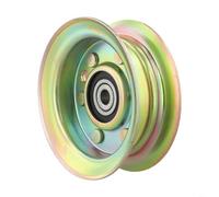Durashmall Reemplazo de la polea loca para 177968 193197 532177968 532193197 piezas de cortacésped 9.8cm diámetro para tractores de jardín
