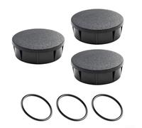 Durashmall Tapa de aspersor para válvula de aspersor Hunter Pro PROS-04 06 12 PRS30 PRS40, sello a prueba de fugas sin herramientas con junta tórica, paquete de 4 accesorios de riego de jardín