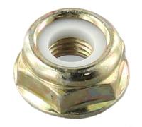 Durashmall Tuerca de rosca M10 x 1.25 para mano izquierda para desbrozadora, recortadora de cuerdas, equipo de jardín, pieza de repuesto, fácil instalación, 22 mm de diámetro, herrajes metálicos