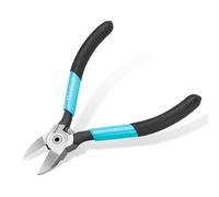DURATECH Alicates de Corte al Ras 129mm de Acero Cr-V | Alicates de Corte con Muelle para Cortar Alambre, Alicates Electricista para Reparación, Electrónica y Joyería