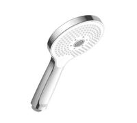 Duravit - Alcachofa de ducha 3 chorros, blanco/cromo UV0652017010
