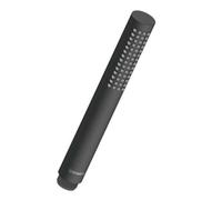 Duravit Alcachofa de ducha MinusFlow UV0642001046, redonda, chorro Rain, bajo consumo, negro mate