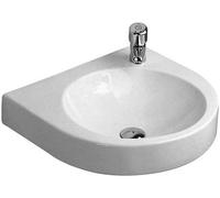 Duravit Architec lavabo 57.5x52 cm semicircular clásico blanco brillante 0449580008