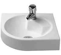 Duravit Architec - Lavabo sin rebosadero, 64x54 cm, blanco 0448450000
