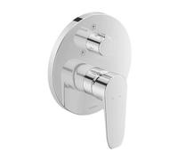 Duravit B.1 - Grifo empotrado de ducha, para 2 dispositivos, cromo B14210012010