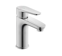 Duravit B.1 - Grifo monomando para lavabo, MinusFlow, FreshStart, cromado. B11013002010