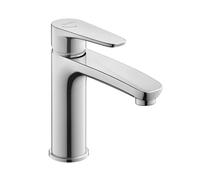Duravit B.1 - Grifo monomando para lavabo, MinusFlow, FreshStart, cromado. B11023002010