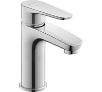 Duravit B.1 Mezclador monomando de lavabo S, FreshStart, Minusflow, proyección 101mm, sin juego de desagüe, B11013002010