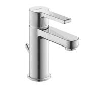 Duravit B.2 - Grifo de lavabo, con desagüe, cromo B21010001010