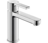 Duravit B.2 Mezclador monomando de lavabo M, FreshStart, Minusflow, proyección 139mm, sin juego de desagüe, cromo alto brillo, B21023002010