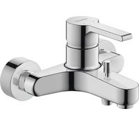 Duravit B.2 Mezclador monomando de superficie para bañera, conexiones en S, desviador con retorno automático, B25230000010
