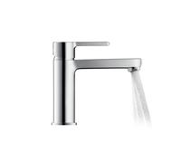 Duravit B.2 Monomando lavabo M, sin juego de desagüe, 139mm de proyección, B21020002010