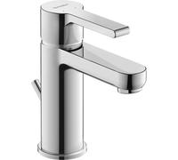 Duravit B.2 Monomando lavabo S, con juego de desagüe, 101mm de proyección, B21010001010