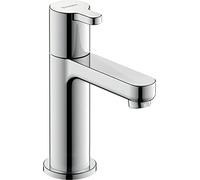 Duravit B.2 - Válvula de pie (altura del caño 89 mm), grifo de agua fría, grifo de agua fría, cromado